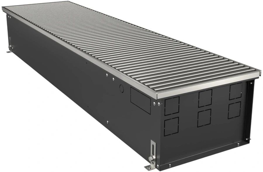 Внутрипольный конвектор длиной 2,1 м - 3 м Royal Thermo ATRIUM TURBO-190/300/2700