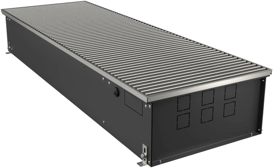 Внутрипольный конвектор длиной 1,1 м - 1,5 м Royal Thermo ATRIUM TURBO-190/400/1100