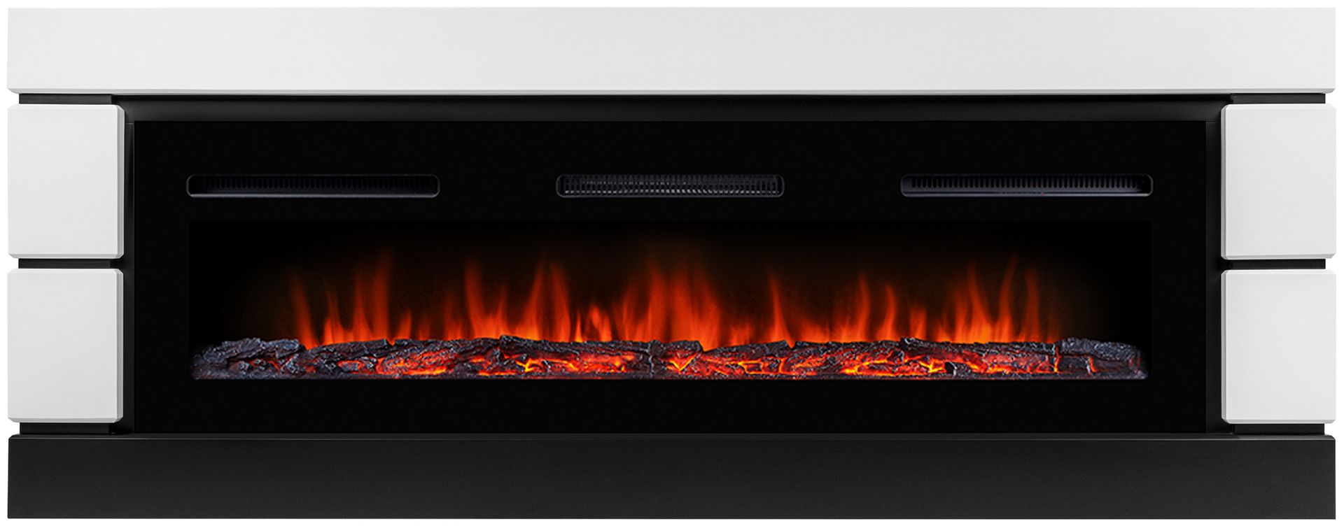 Линейный электрокамин Electrolux Infinity EFP/P-1600ULS с порталом Firelight Moderno Long, белый
