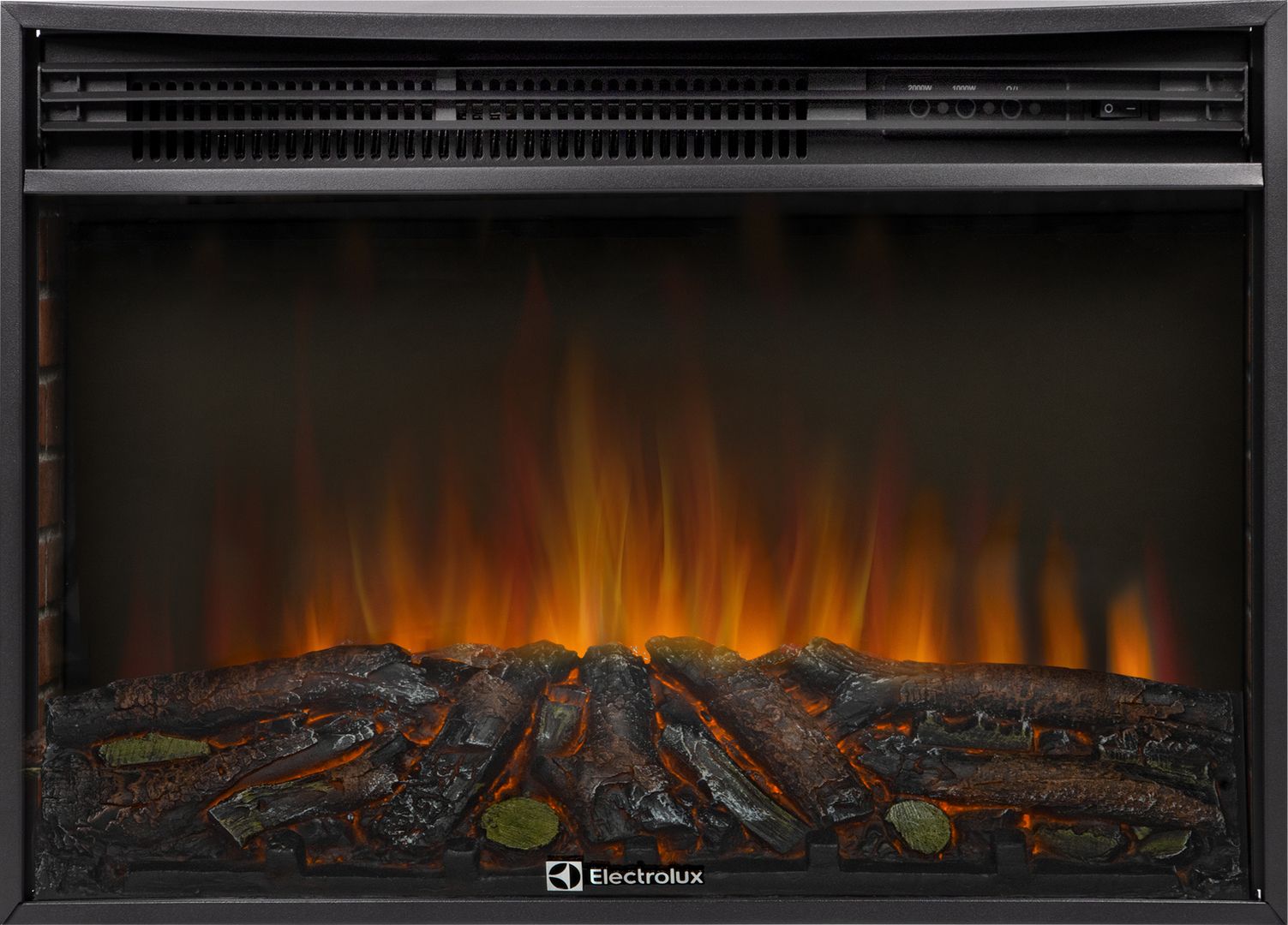 Электрокамин Electrolux EFP/P-2720RLS N с порталом Firelight Prestigio 25 камень белый, шпон белый дуб фото#3