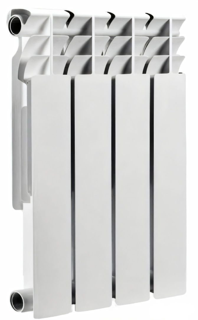 Биметаллический радиатор Smart Install BIEASY ONE 350 4 секции фото#3