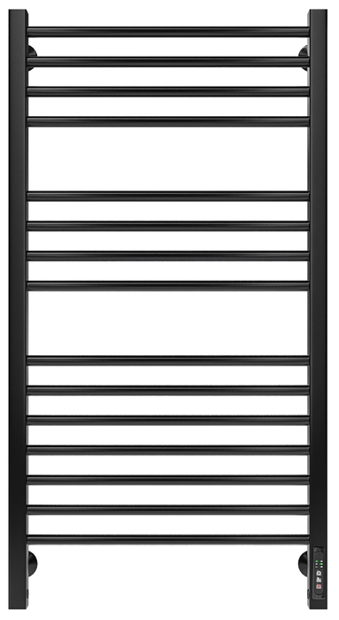 Электрический полотенцесушитель лесенка Royal Thermo Stato black П15 500х1000 электро (встроен. диммер) фото#2