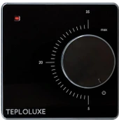 Терморегулятор для теплого пола Теплолюкс LC 001 ЧЕРНЫЙ