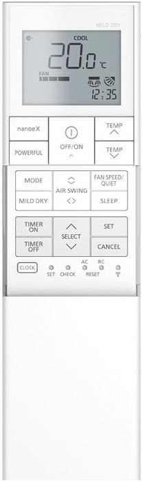Настенный кондиционер Panasonic Design silver CS-XZ50ZKEW/CU-Z50ZKE фото#4