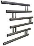 Водяной полотенцесушитель INDIGO Zip б/п (н.р.1) 50/50 Graphite Metallic