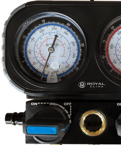 Манометрический коллектор Royal Clima RT-MG20BL-R410 фото#2