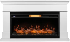 Электрокамин Royal Thermo Aurora RTFP/P-AR40LS с порталом Firelight California 40, белый
