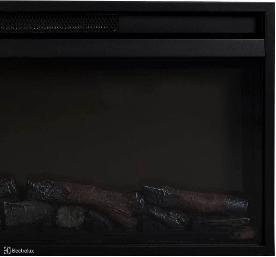 Электрокамин Electrolux EFP/P-3620LS с порталом Firelight Porto 36 камень черный шпон венге фото#8