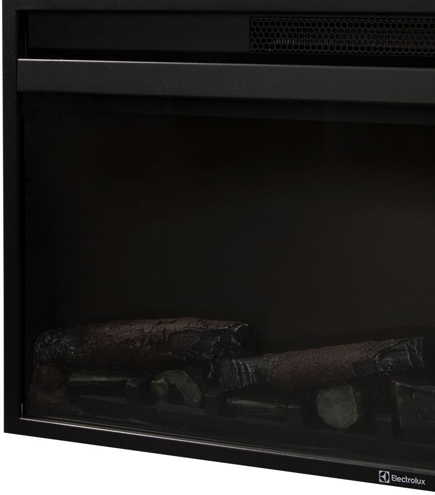 Электрокамин Electrolux EFP/P-3620LS с порталом Firelight Porto 36 камень черный шпон венге фото#9