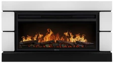Электрокамин Electrolux EFP/P-3620LS с порталом Firelight Moderno 36, белый, р/в