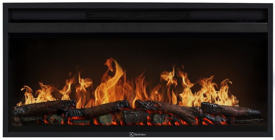 Электрокамин Electrolux EFP/P-3620LS с порталом Firelight California 36, молочный фото#3