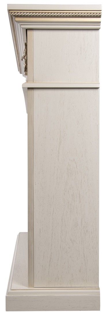 Линейный электрокамин Electrolux EFP/P-4220LS с порталом Firelight Siena 42, слоновая кость с золотой патиной фото#4