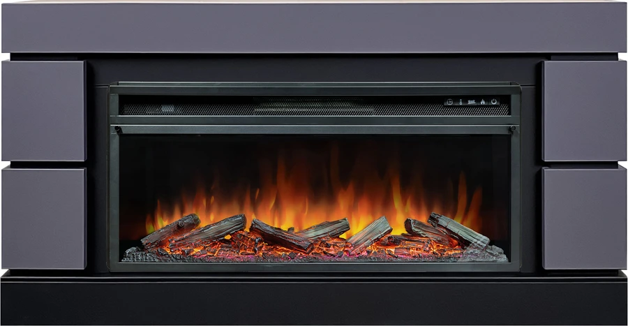 Электрокамин Royal Flame Modern 42 SFT графит с очагом Vision 42 LOG LED