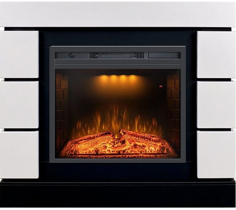 Электрокамин Royal Flame Modern 23 White Ceramic под очаг Emerald 23