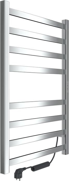 Электрический полотенцесушитель лесенка INDIGO Oktava Slim 3 (el) 80/50 Полиров. фото#2