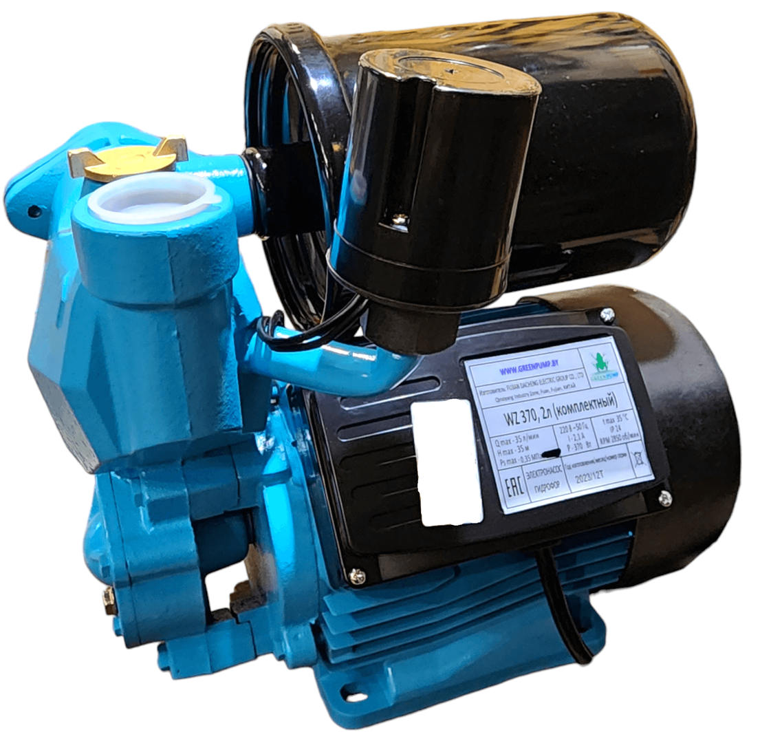 Насосная станция GREENPUMP WZ 370 (с баком 2л) фото#2