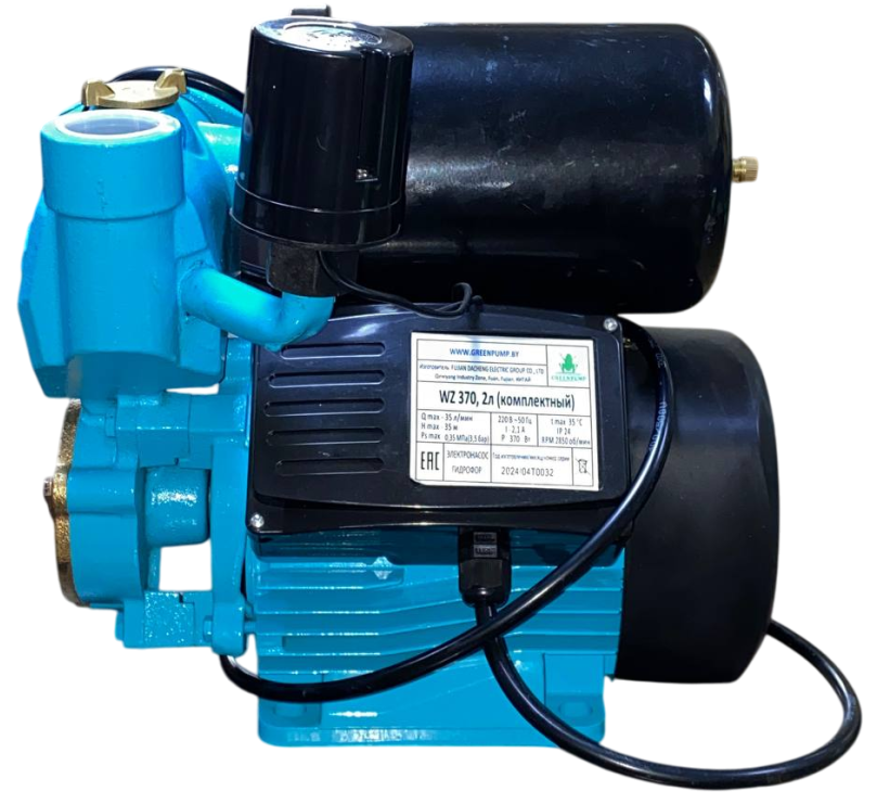 Насосная станция GREENPUMP WZ 370 (с баком 2л) фото#4
