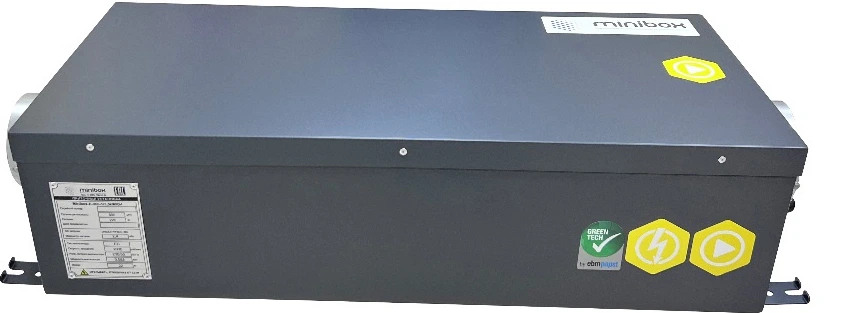 Приточная вентиляционная установка Minibox E-450 PREMIUM GTC