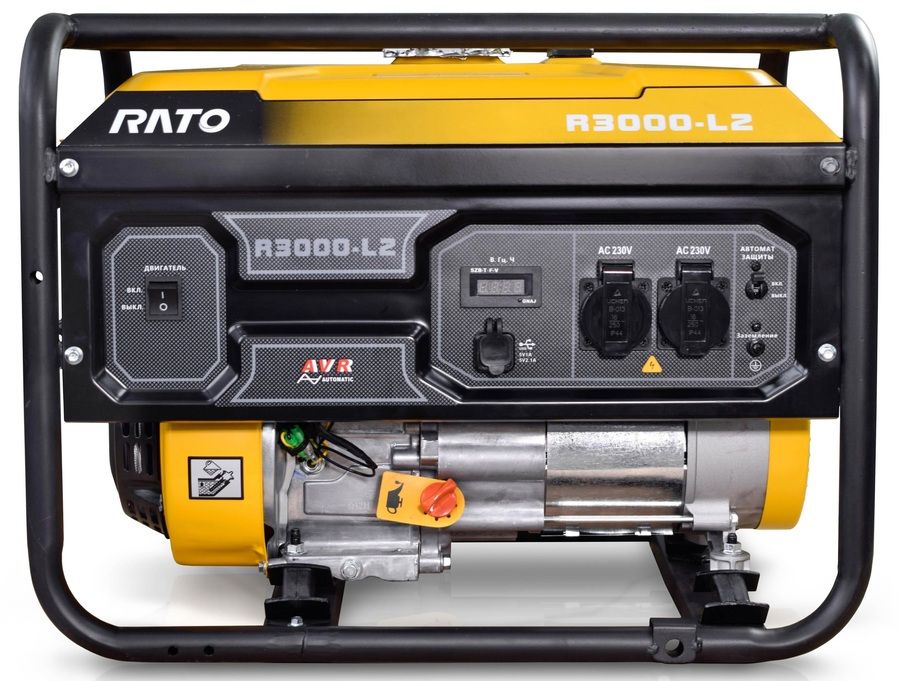 Бензиновый генератор REDVOLT R3000E-L2 фото#2