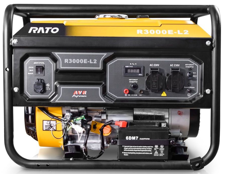 Бензиновый генератор REDVOLT R3000E-L2 фото#6