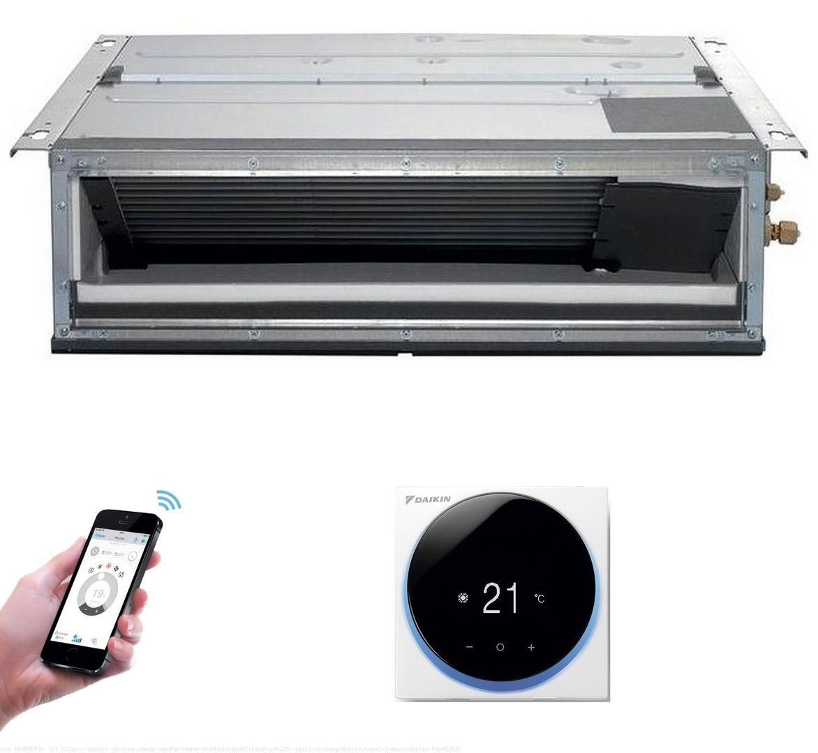 Канальный кондиционер Daikin FDXM50F9/RZAG50B/-40 фото#7