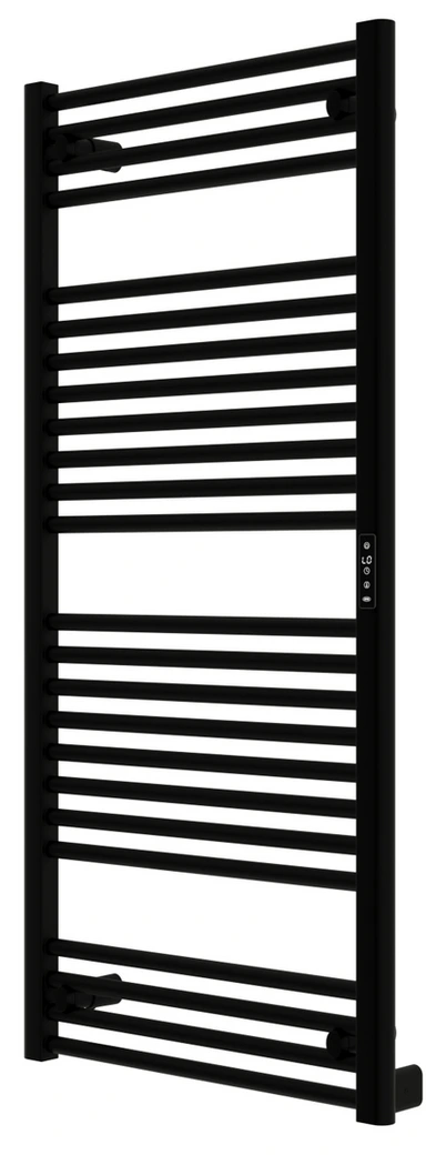 Электрический полотенцесушитель Rifar D-LINE 600x1200, чёрный янтарь матовый