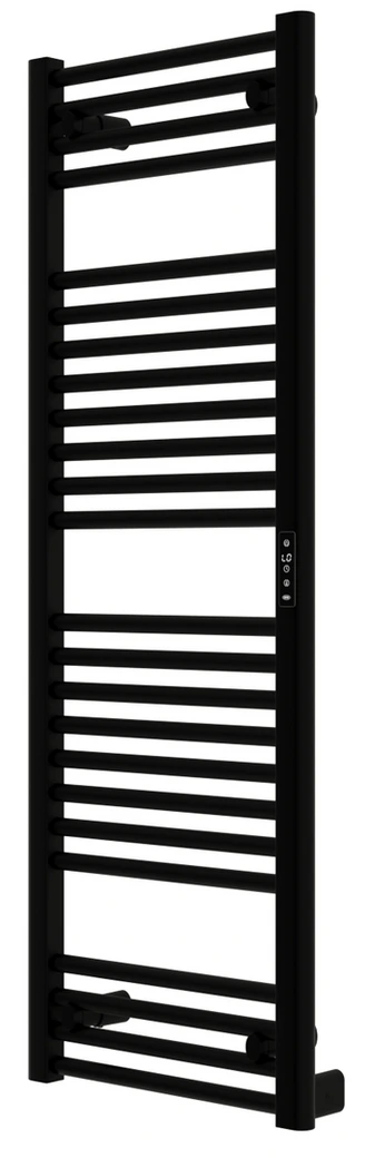 Электрический полотенцесушитель Rifar D-LINE 450x1200, чёрный янтарь матовый