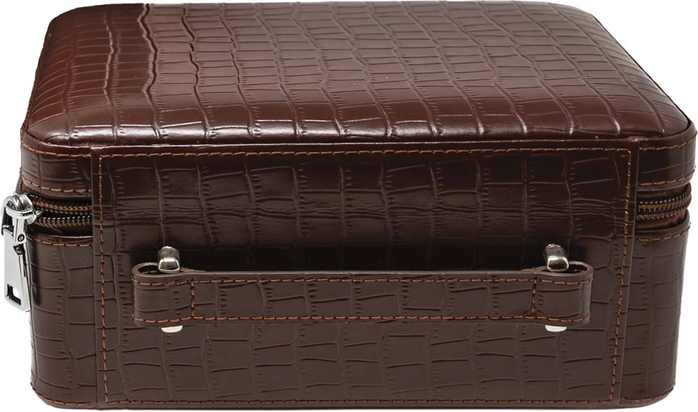 Дорожный хьюмидор Aficionado Manhattan Brown XL на 10-20 сигар