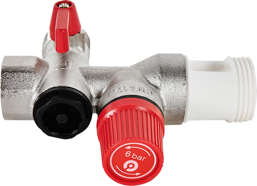 Группа безопасности Rommer 6 бар 3/4" (RVS-0007-007020) фото#2