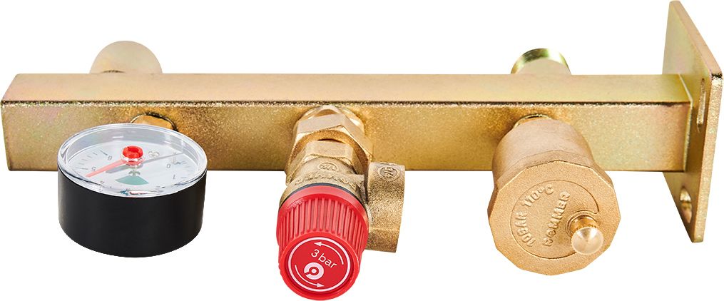 Группа безопасности Rommer 3 бар, 3/4" (RVS-0006-013020) фото#2