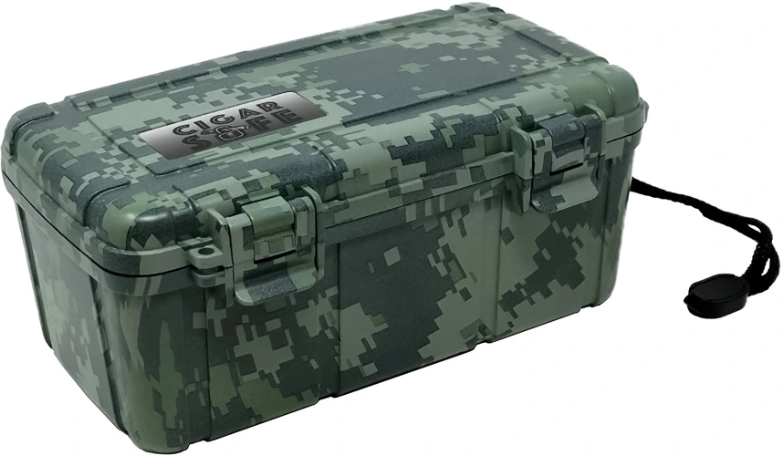 Дорожный хьюмидор Aficionado Cigar Safe 15 Camouflage