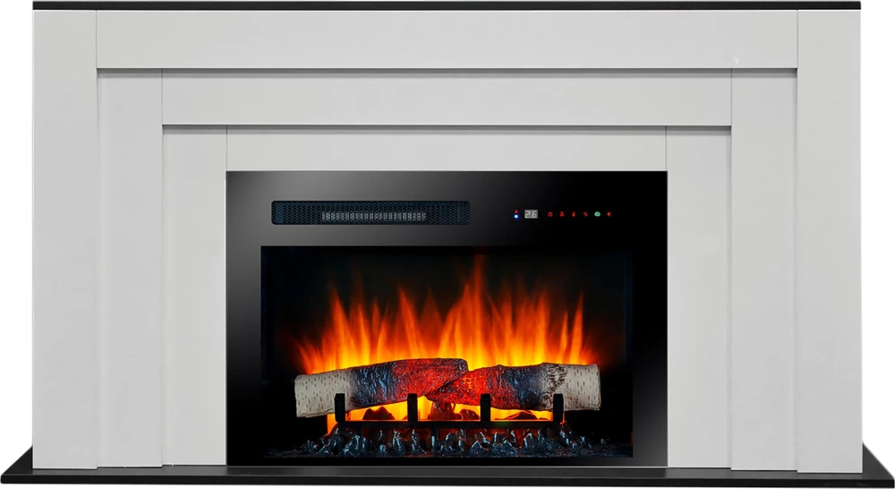 Электрокамин Real-Flame Silver 25 WT-LCB510 с очагом MIRAGE 25