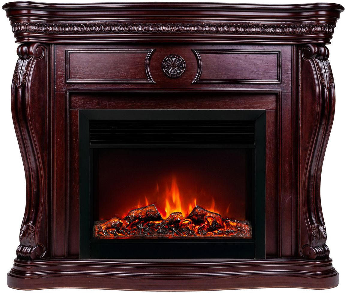 Электрокамин Real-Flame Barcelona 26/33 AO-257 с очагом MOONBLAZE DELUXE BL