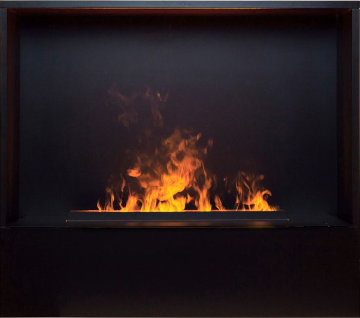 Электрокамин Real-Flame Barcelona 26/33 AO-257 с очагом 3D CASSETTE 630 Black Panel фото#3