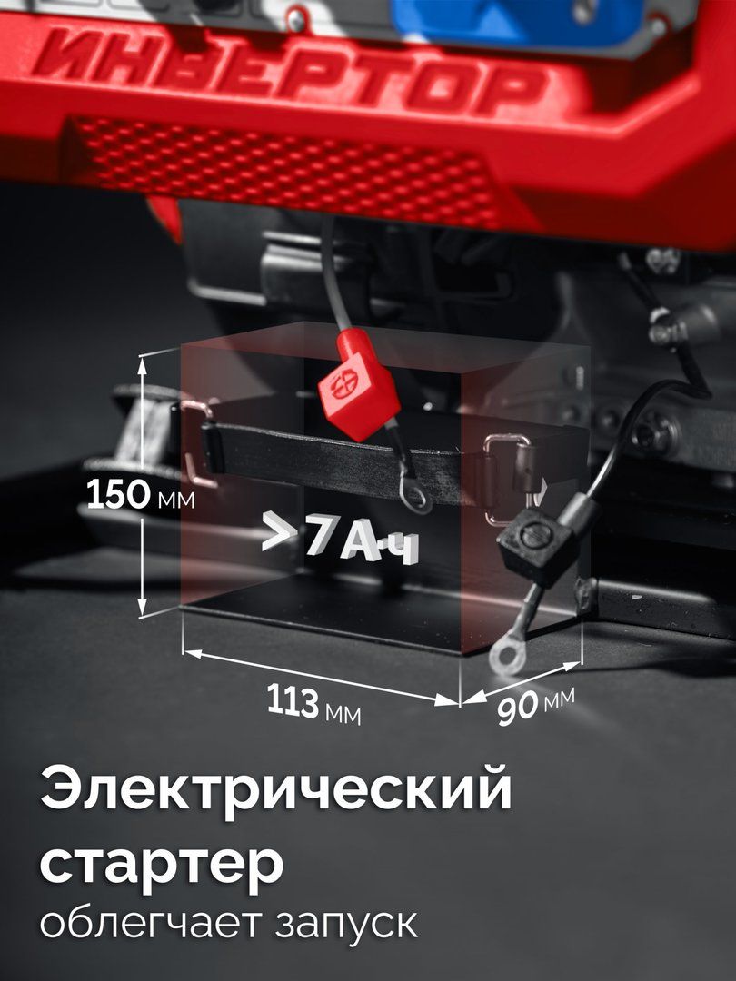 Бензиновый генератор Зубр СБИ-5500ЕА фото#19