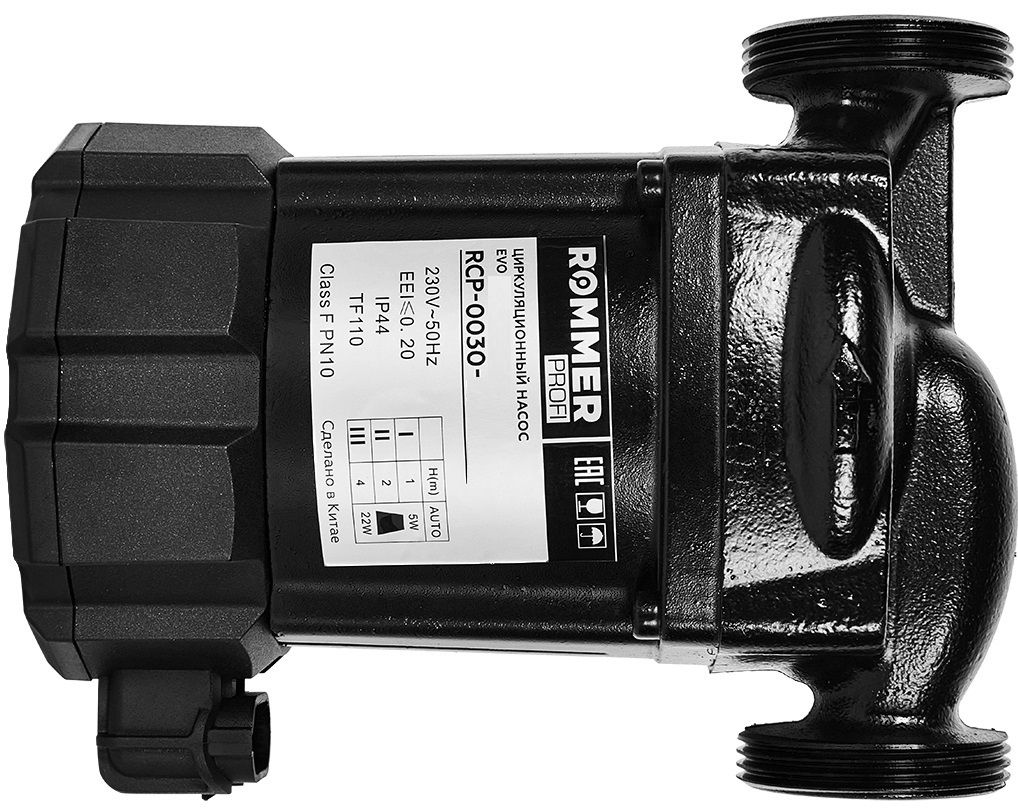 Насос для отопления Rommer PROFI EVO 25/40-130 фото#6