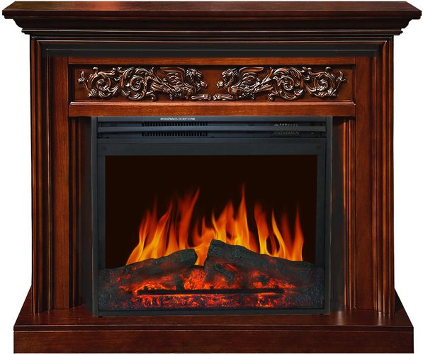 Электрокамин Royal Flame Nottingham темный дуб с очагом Jupiter FX New