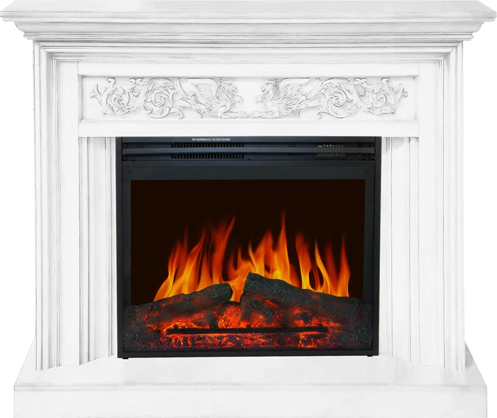 Электрокамин Royal Flame Nottingham белый с очагом Jupiter FX New