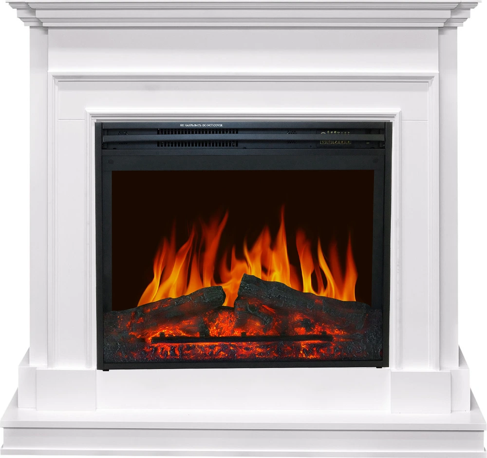 Электрокамин Royal Flame Newport белый с очагом Jupiter FX New