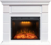 Электрокамин Royal Flame Portland белый с очагом Emerald 28