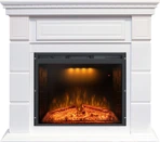 Электрокамин Royal Flame Portland белый с очагом Emerald 28