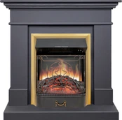 Электрокамин Royal Flame California STD SFT с очагом Majestic FX Brass