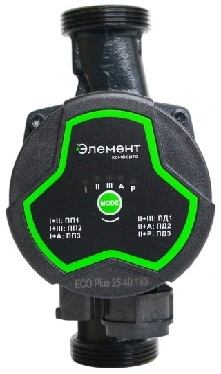 Насос для отопления Элемент Комфорта ECO Plus 25-40 180