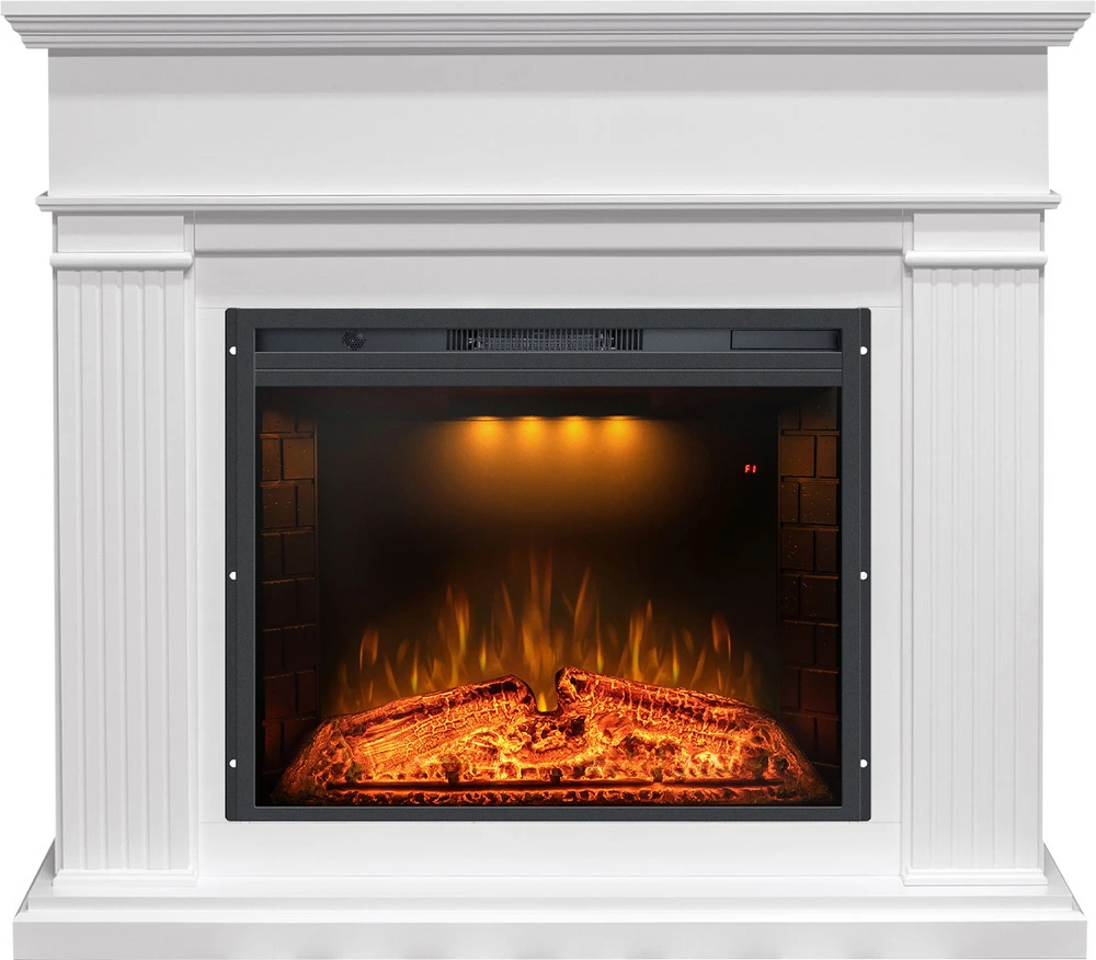 Электрокамин Royal Flame Adagio белый с очагом Emerald 28