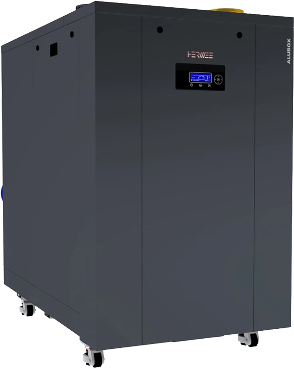 Напольный газовый котел 80 кВт Hermes Alubox 70 кВт
