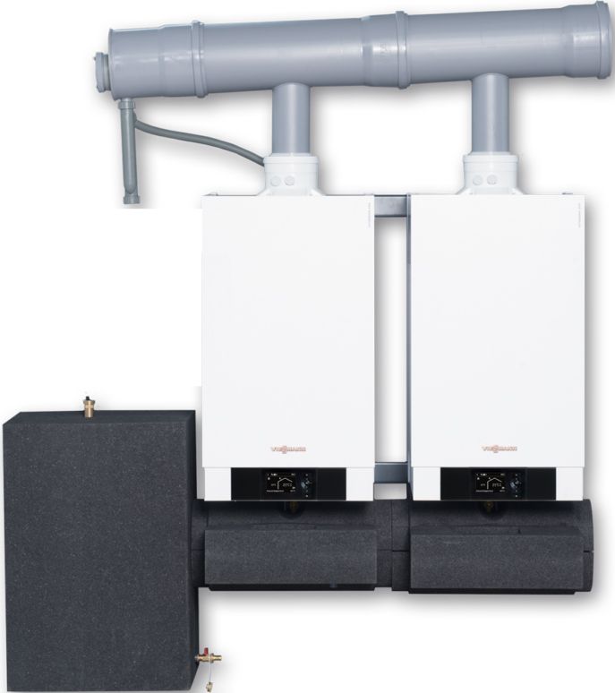 Каскадный блок Viessmann Vitodens 200-W 60 кВт + 60 кВт с Vitotronic 100HC1B (B2HA) фото#3