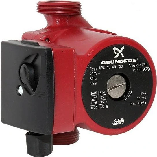 Насос для отопления Grundfos UPS 15-60 130