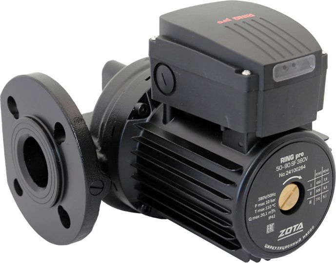 Циркуляционный насос Zota RING pro50-180SF (3 скорости) 380V фото#2