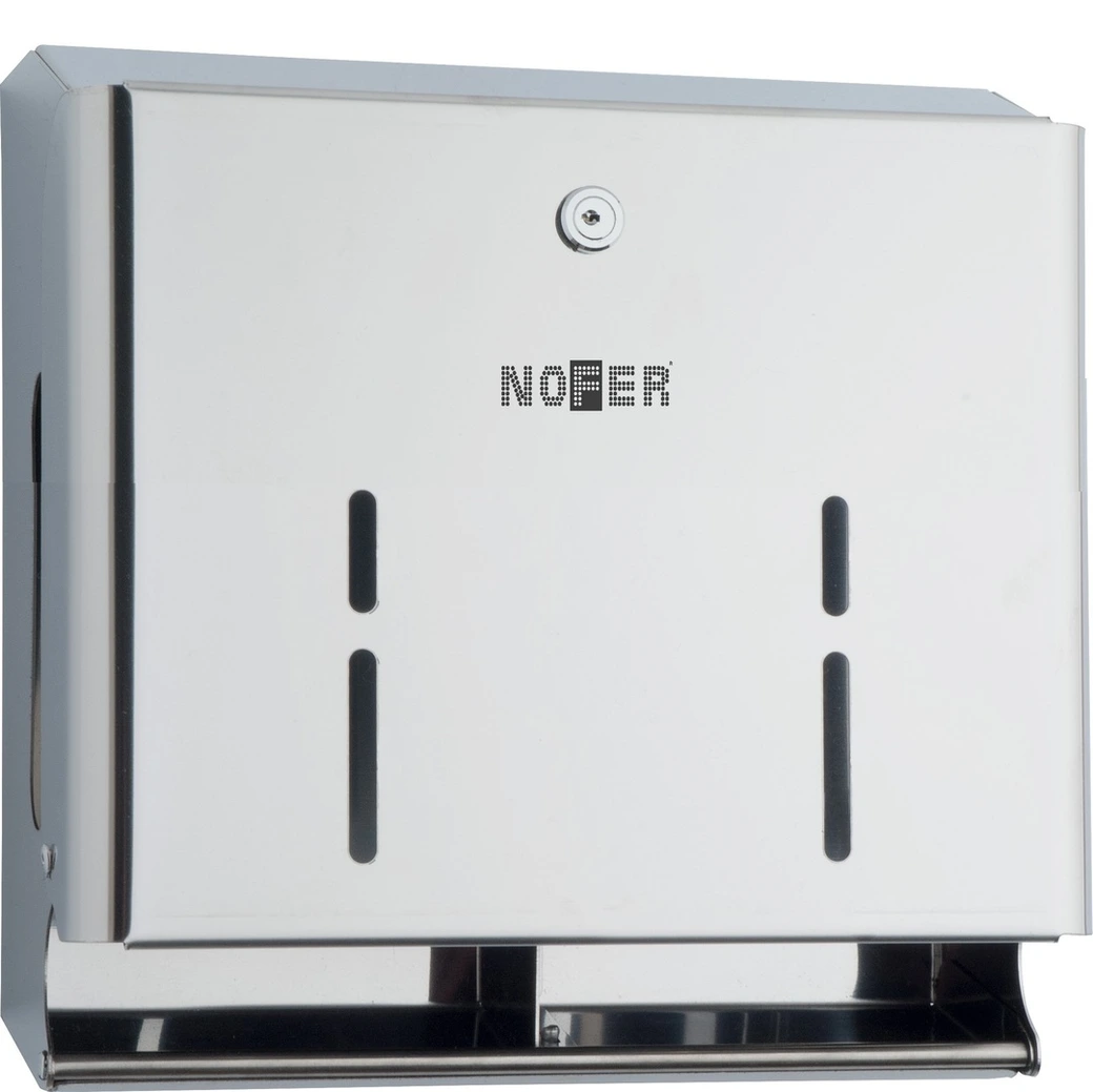 Диспенсер для туалетной бумаги Nofer 05105.B гляневый