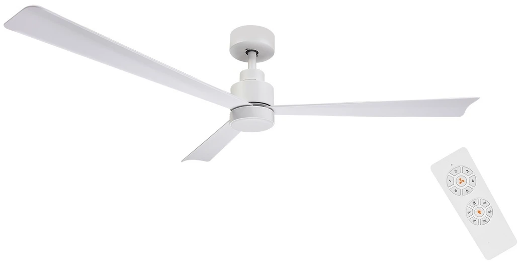 Вентилятор с подсветкой Dreamfan Rotterdam White LED DC 132